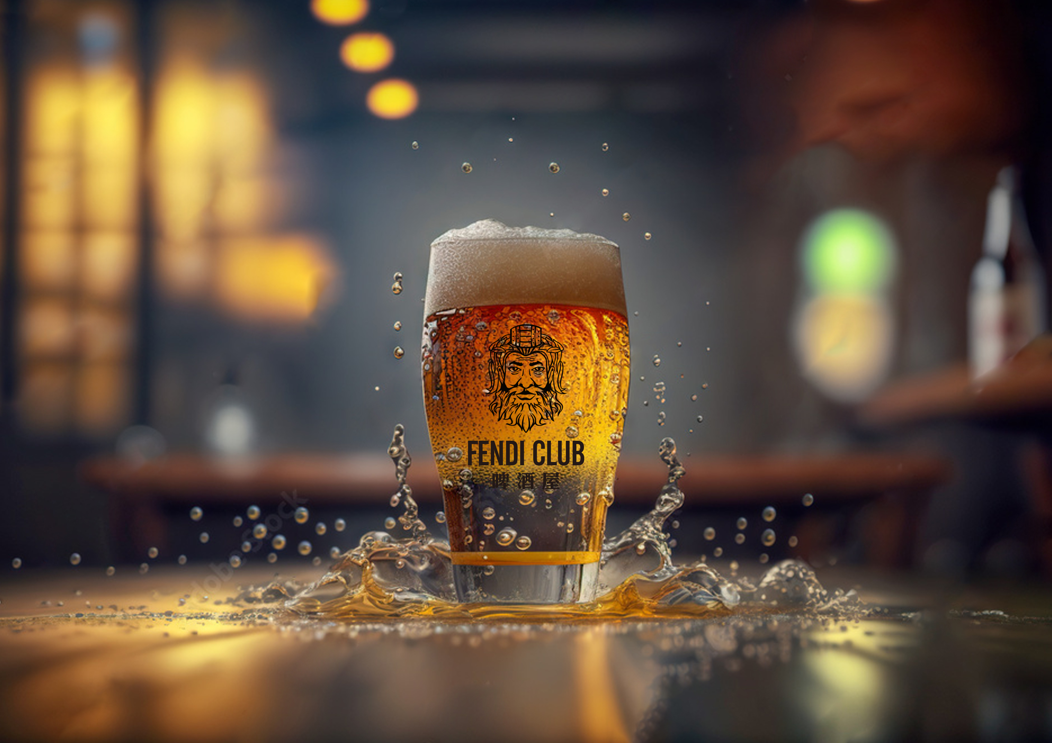 啤酒屋—啤酒杯