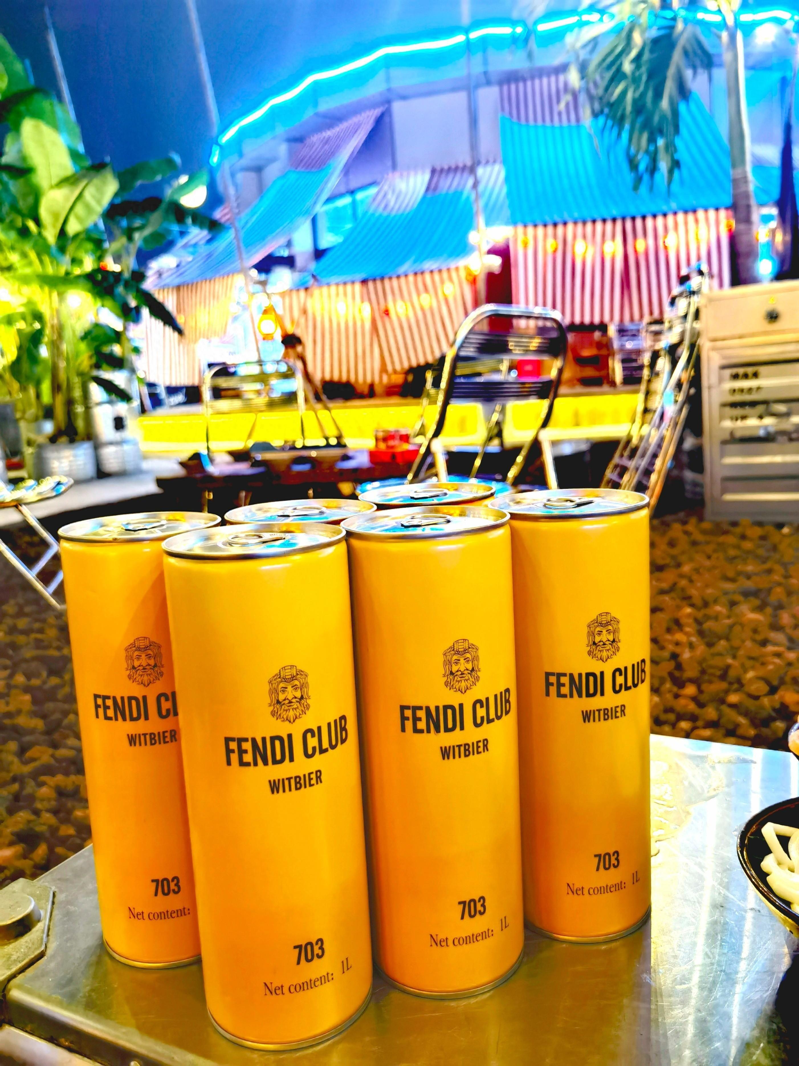 FENDI CLUB 是哪里的品牌，这个啤酒哪里买？