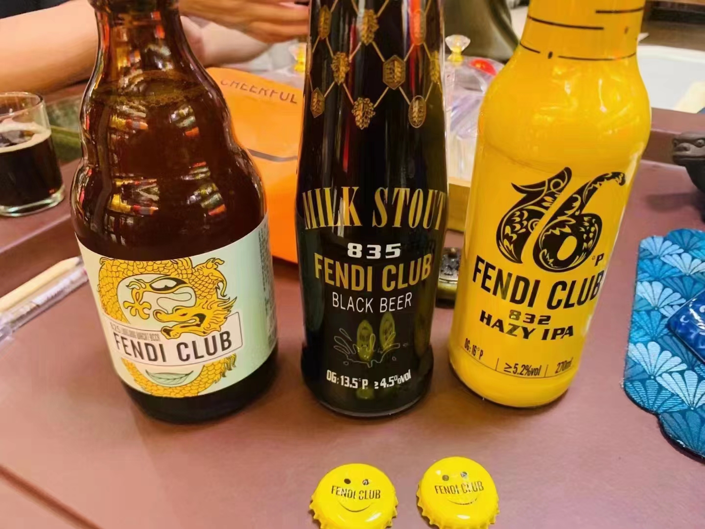 FENDI CLUB龙井小麦啤，一款中式啤酒